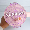 SIMPLE MODERN TREK NAME TOPPER