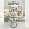 Book Realms - 40 oz Tumbler SVG Wrap File -DIGITAL DOWNLOAD ONLY