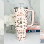 Engraved Stanley Tumbler - BREAST CANCER SUPPORT