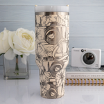 Photographer - 40 oz Tumbler File - DIGITAL DOWNLOAD ONLY