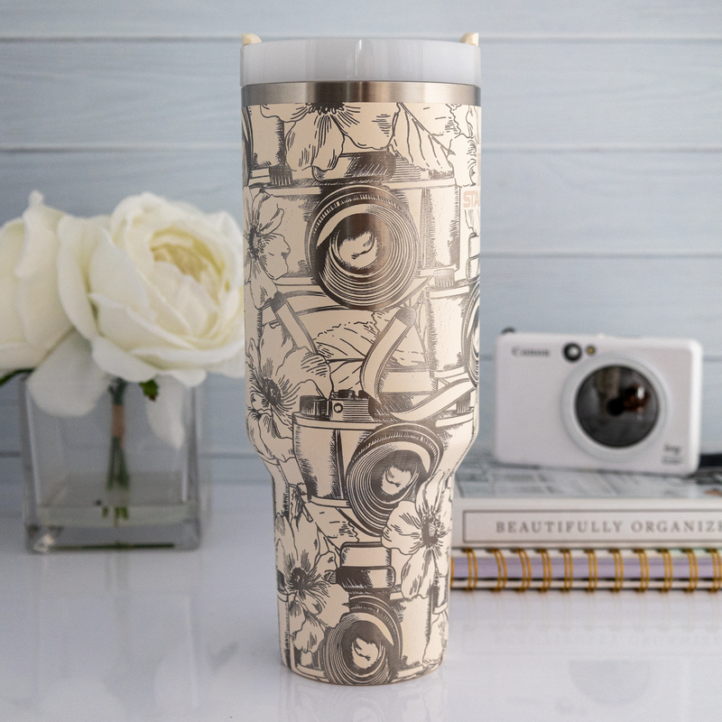 Photographer - 40 oz Tumbler File - DIGITAL DOWNLOAD ONLY