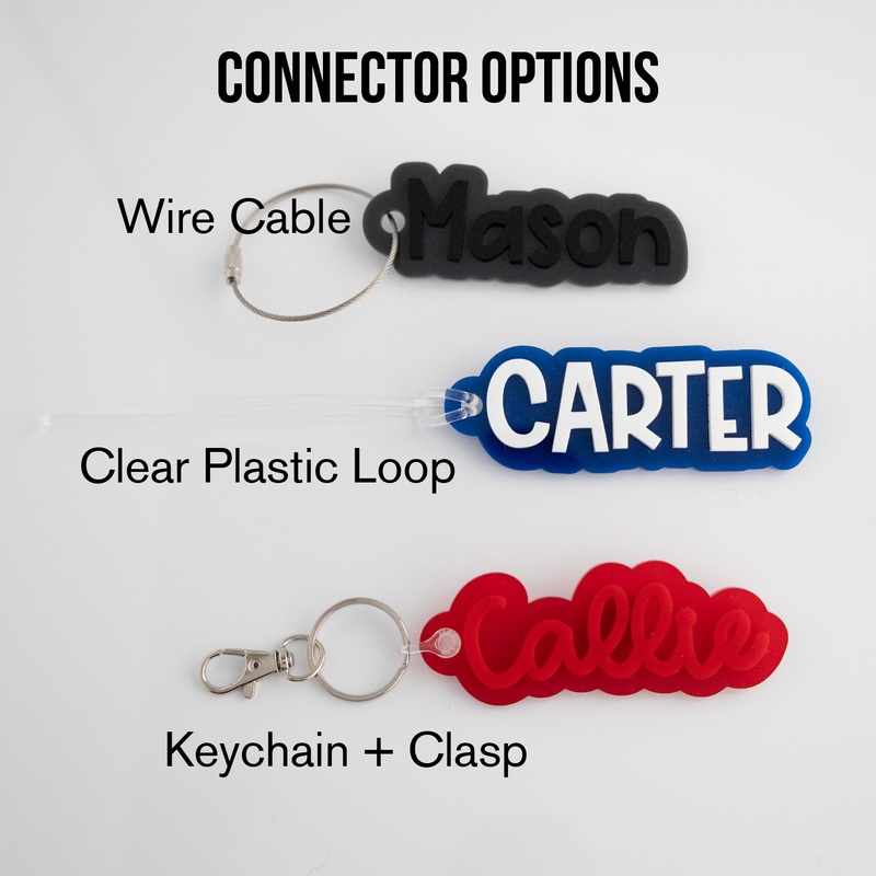 Backpack/Lunch Box Tags Keychains