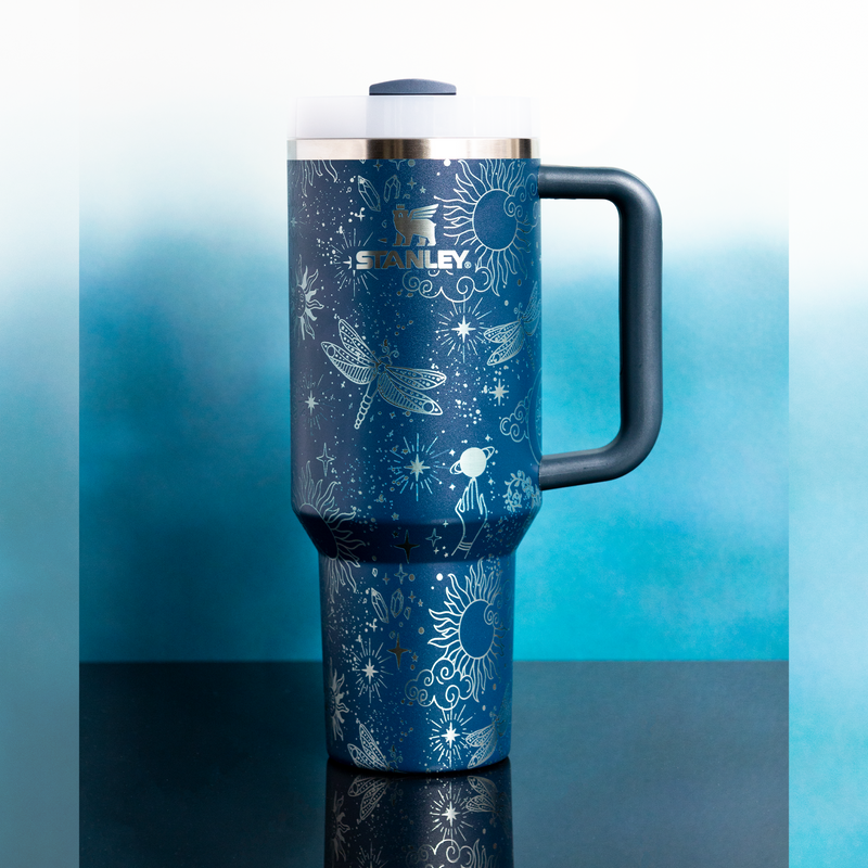 Dragonfly Sky - 40 oz Tumbler SVG Wrap File -DIGITAL DOWNLOAD ONLY