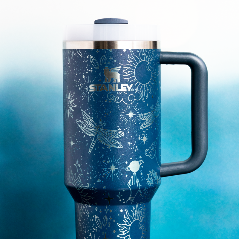 Dragonfly Sky - 40 oz Tumbler SVG Wrap File -DIGITAL DOWNLOAD ONLY