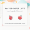Apple Earring Studs