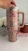 Engraved Stanley Tumbler - VINTAGE FLORAL