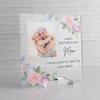 Floral Photo Print Sign
