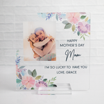 Floral Photo Print Sign