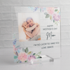 Floral Photo Print Sign