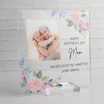 Floral Photo Print Sign