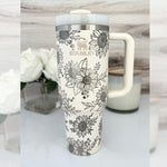 Engraved Stanley Tumbler - SUNFLOWER