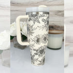 Engraved Stanley Tumbler - SUNFLOWER