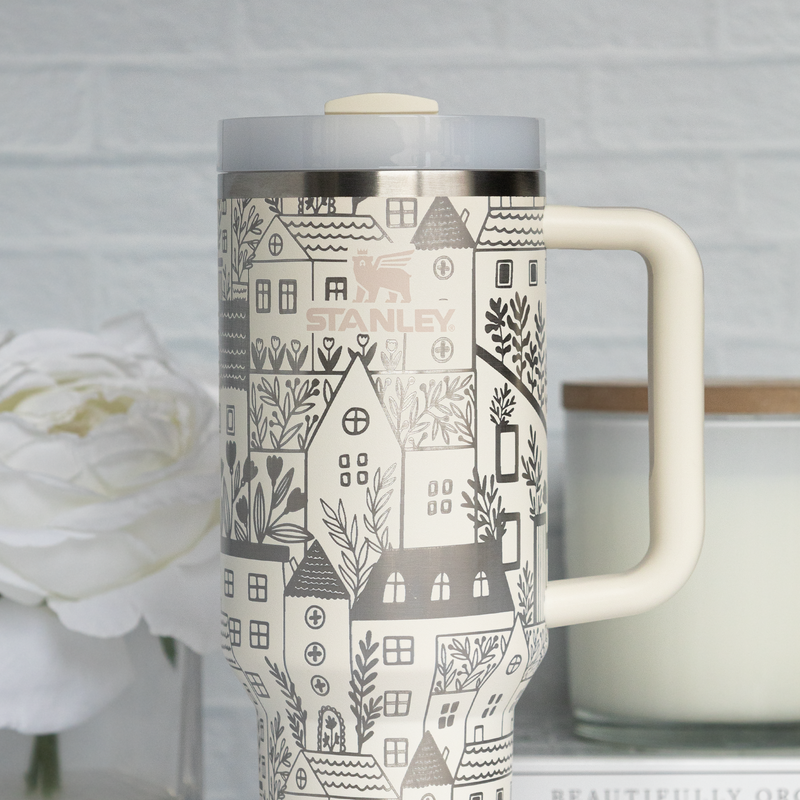 Village - 40 oz Tumbler SVG Wrap File -DIGITAL DOWNLOAD ONLY