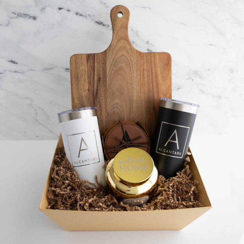 Personalized Welcome Home Gift Set