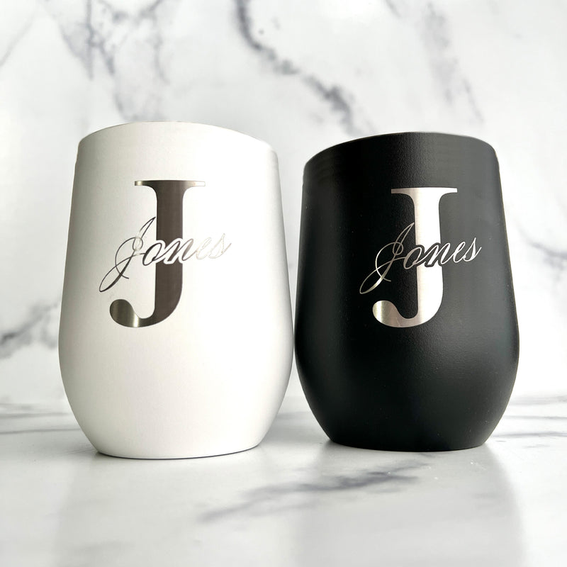 SINGLE CUSTOM WINE TUMBLER
