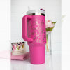 Engraved Stanley Tumbler - PEONY FLOWERS