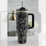 Engraved Stanley Tumbler - CHERRY BLOSSOM